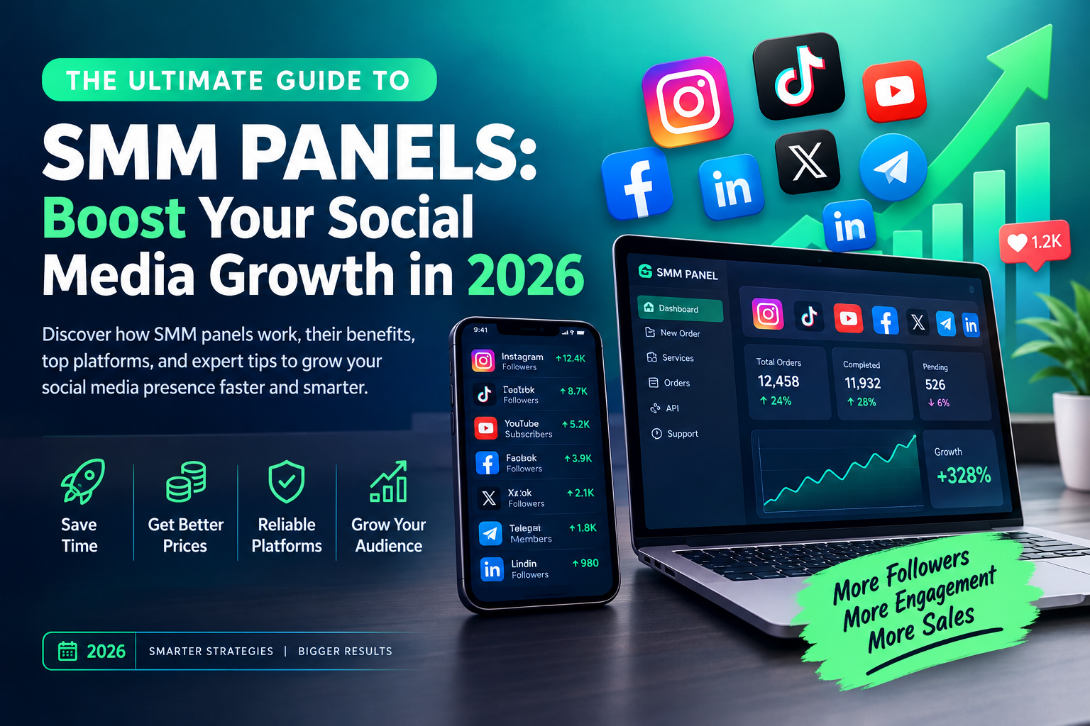 The Ultimate Guide to SMM Panels: Boost Your Social Media Growth in 2026